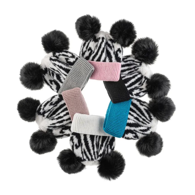 4sold Miki Colour Womens Girls Winter Hat Wool Knitted Beanie