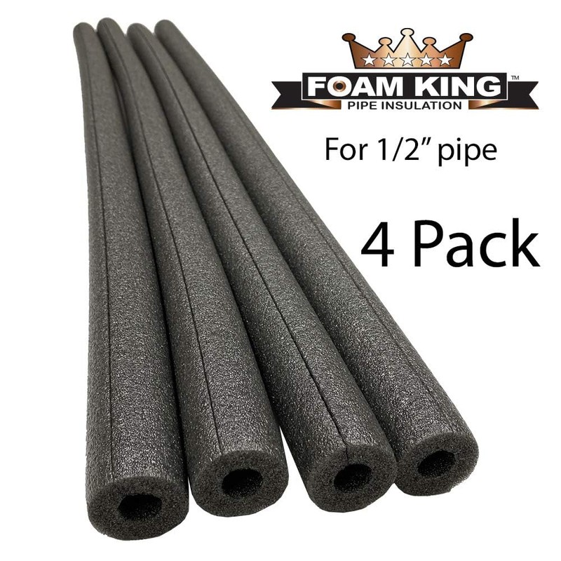Foam King Pipe Insulation for 1/2 inch Copper Pipe 3