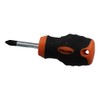 PZ2 x 38mm Pozi Headed Stubby Screwdriver with Magnetic Tip
