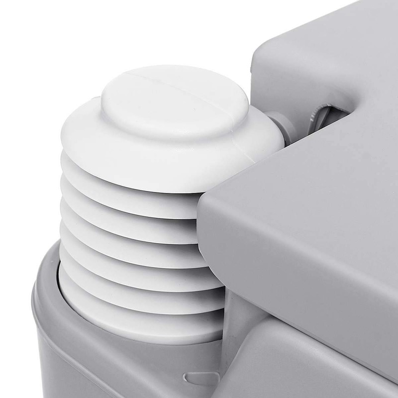 shopley Portable Flushable Toilet 5.3 Gallon Porta Potty Cassette Chemical