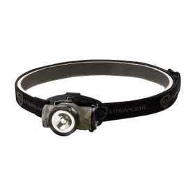 Streamlight 61405 - Linterna frontal enduro resistente a los impactos con correa elástica, camuflaje, 50 lúmenes