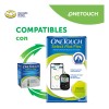 Kit One Touch Select Plus 100 Tiras Y 100 Lancetas