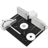 KETIPED Aluminium Router Table Insert Plate,Woodworking Benches Router Flip Plate