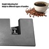 Coffee Filter Tamper Holder Multiple Holes Plastic Powder Needle Dispenser