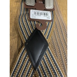 Blue Mountain UTILITY SUSPENDERS BLUE MOUNTAIN HEAVY DUTY MEN 2” WIDE ADJUSTABLE 45033-231