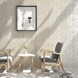 7'' Texture Roller DIY Decorative Art Pattern Paint Roller Rubber Roller for Walls, Furnitures and Floors Decoration