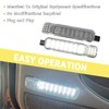 LED Door Interior Panel Courtesy Lights Door Warning Lamp Compatible