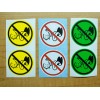Unbranded/Generic Funny Hard Hat Stickers / No Bag Lickers Sarcastic Round Decals Foreman Laborer