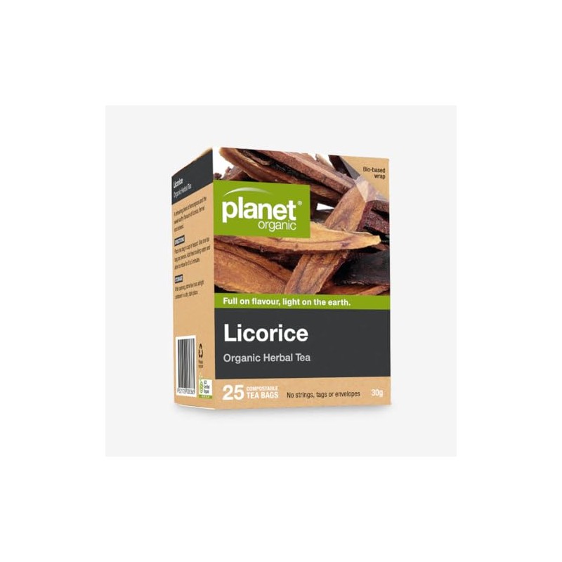 Planet Organic Licorice 25 Tea Bags