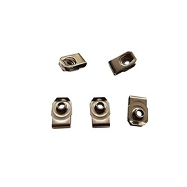 #10-24 Stainless Steel U -Style Clip-On Nut,U-Type Fasteners (Pack of 30)