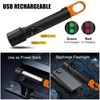 Rechargeable Flashlight 3 Light Source, High Lumens Magnetic Flashlights High