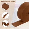sourcing map 5 Yards Nylon Webbing Strap, 1 3/8-inch(38mm) Flat