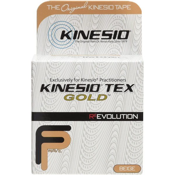Kinesio Kinesiology Tape - 2" x 16.4' - Beige - pack of 3