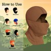 BaHoki Essentials Balaclava Ski Mask - Breathable Thermal Face Cover