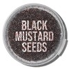 Black Whole Mustard Seeds - 100g