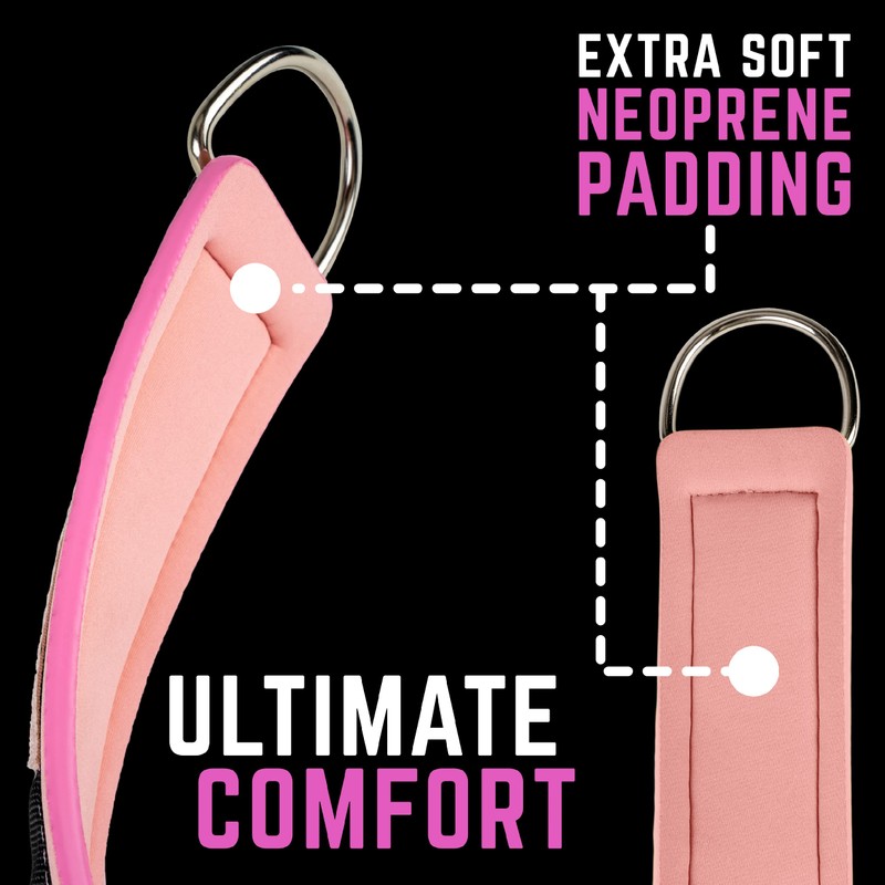 Gradient Fitness Ankle Straps (2 Pack) | Ankle Strap for