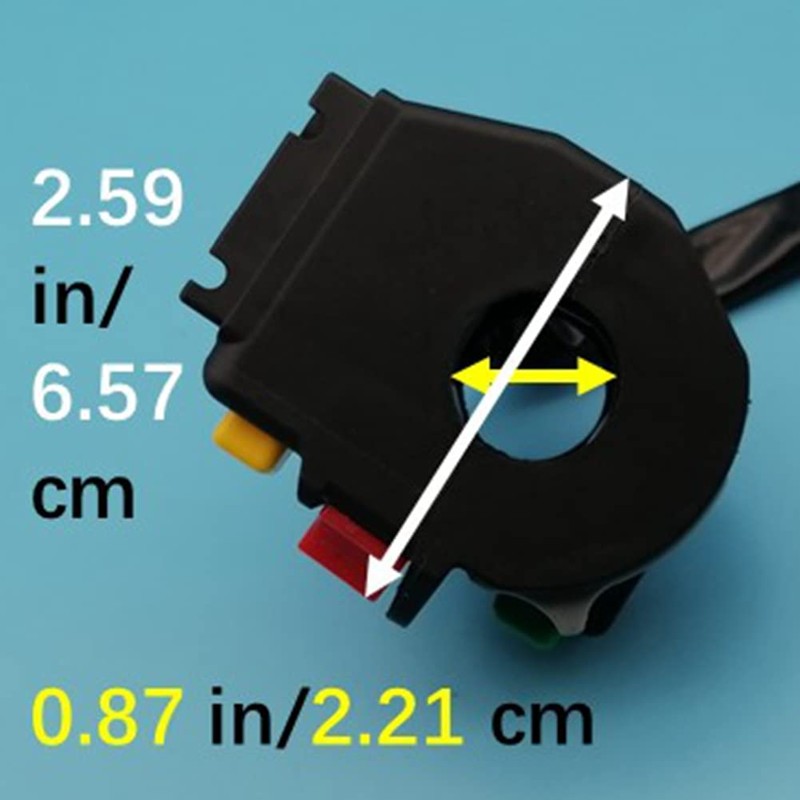 Tuzliufi Left Handlebar Engine Start Stop Light Kill Handle Switch