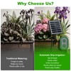 50FT Automatic Solar Drip Irrigation System, Solar Automatic Plant Waterer