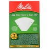Melitta Cone Coffee Filters, White, No. 4, 100 Count (Pack