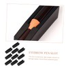 Healvian 10Pcs Eyebrow Pencil Sharpener Aid Durable Cosmetic Tool for