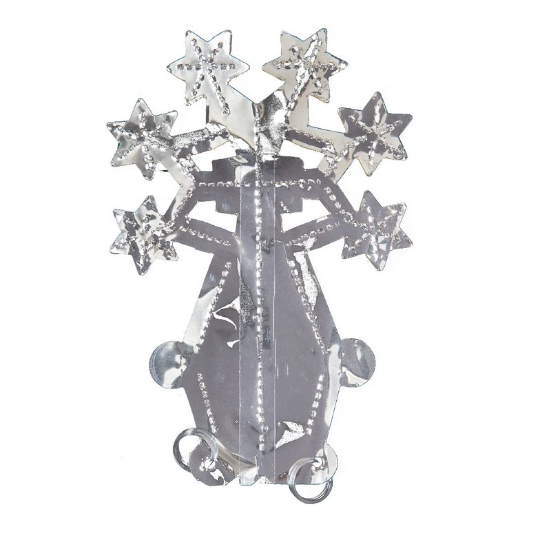 Foil Garland Snowflake Star - Christmas Hanging Decoration Wall Ceiling