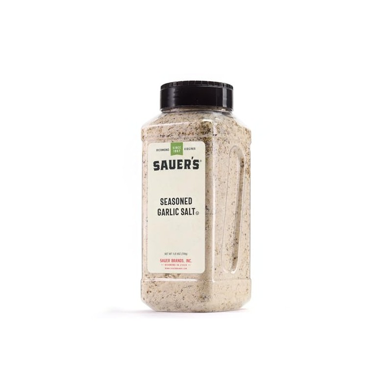 Sauer's Seasoned Garlic Salt, 25 Ounce (Pack of 1)
