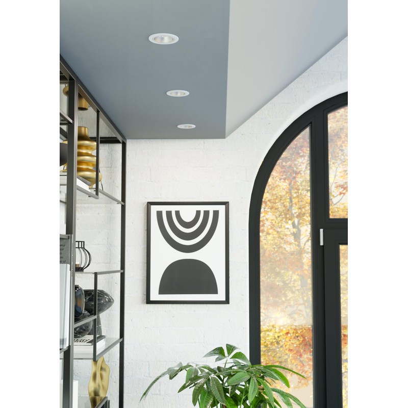 Eglo faretti da incasso Yebra Ø 8,7 cm, spot soffitto