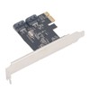 PCI E to SATA Adapter Card 2 Port 6Gbps PCIE3.1x1