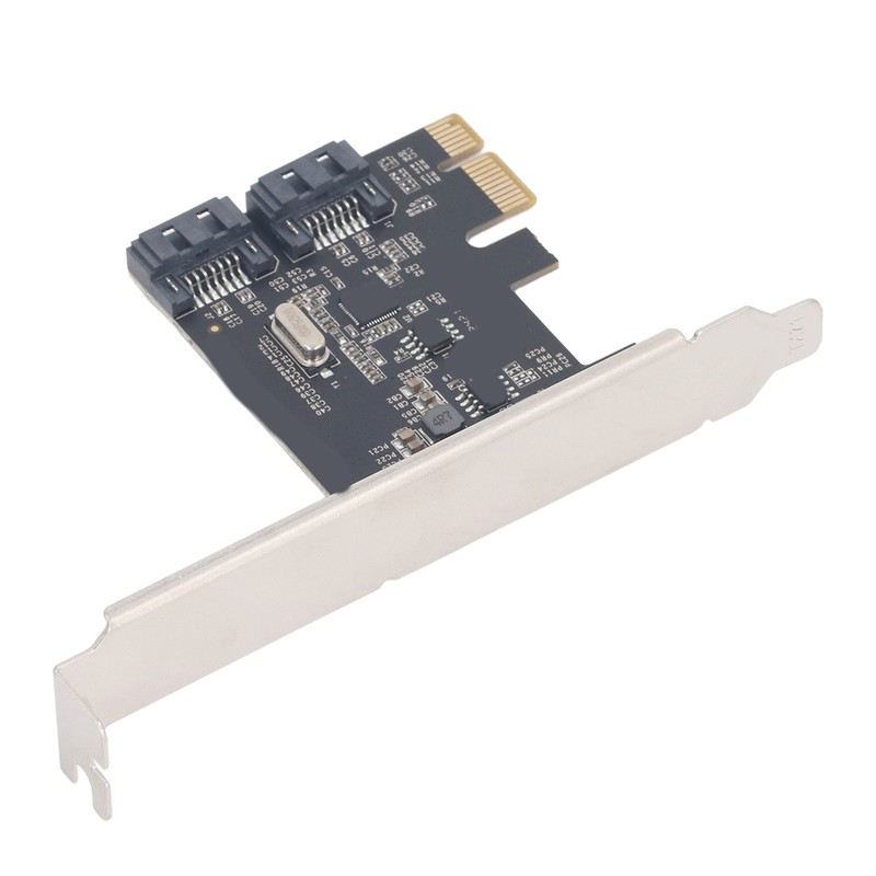 PCI E to SATA Adapter Card 2 Port 6Gbps PCIE3.1x1