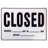 American Plastic Sign Board OPEN/CLOSED Open Close Double Sided Plate