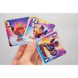 13 Bivers - Adventurous Board Game from 7 Years - Higher or Lower - for All Ages - 2 to 6 Players