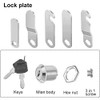 Mivanta Letter Box Lock 20 mm - Cabinet Lock with
