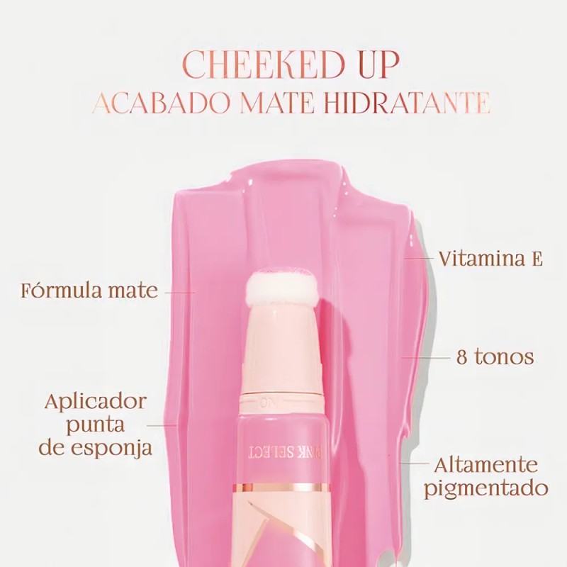 Rubor Líquido Flawless Stay Cheeked Up Beauty Creations Tono del