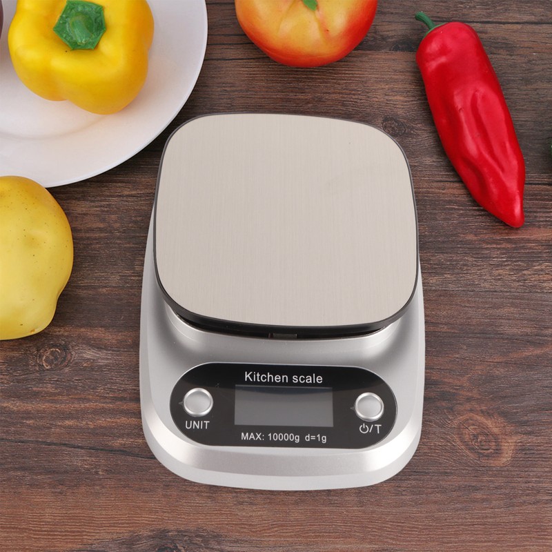 Electronic Scale Digital Display Compact Weighing Scale for Home Kitchen