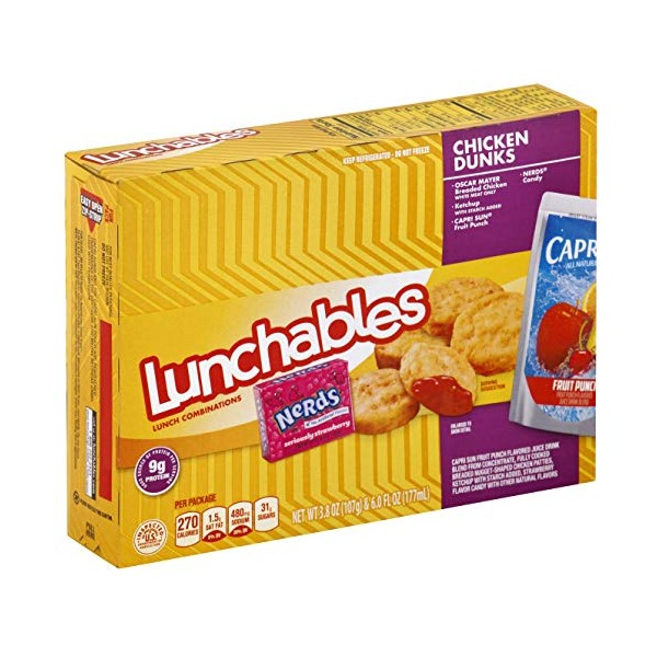 Lunchable Chicken Nuggets with Capri Sun Convenience Meal, 9.8 Ounce