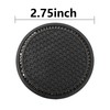 Septe Car Cup Holder Coasters,Cup Holder Insert,Black Rhinestone car Accessories,Black