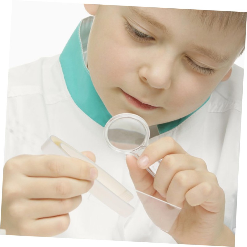 KOMBIUDA Toddler Tweezers Fine Motor Skills Training 24pcs Plastic Forceps