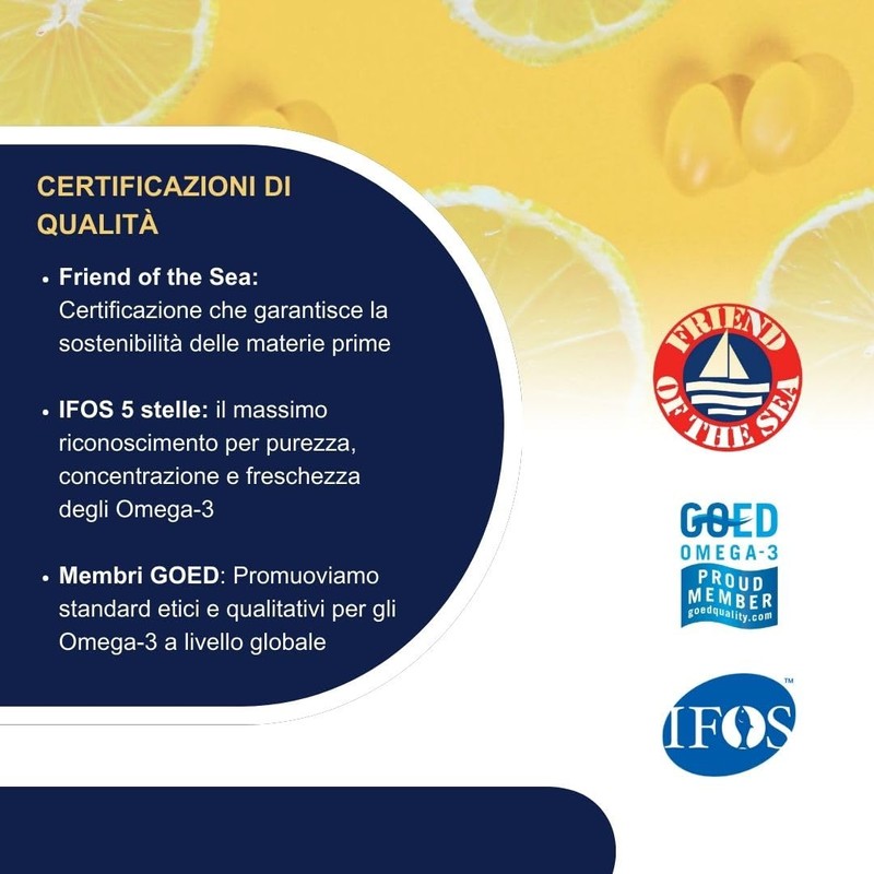 VitaDHA 1000 Omega 3 IFOS 5 Stelle (60 Capsule) -