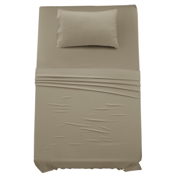 LUX Décor Twin Sheet Set - 3 Piece Ultra-Soft Microfiber