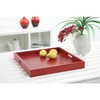 Maykoosh Mediterranean Mastery Tray, Urban Serving Tray with Cut Out