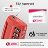 Puroma 2 Pack TSA Approved Luggage Lock, 4 Digit Combination