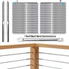 Swage Lag Screws for Cable Railing - 80 Pack T316