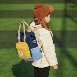 CLUCI Toddler Backpack Kids Backpacks For Boys Preschool Kindergarten Elementary Daycare Backpack For School & Travel Bookbag with 4 Detachable Cute Patches