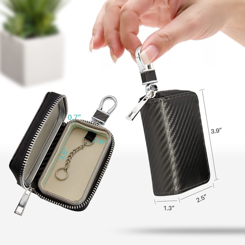 Faraday Pouch for Car Keys, Kolaura Car Key Signal Blocker