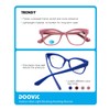 DOOViC 4-Pack Reading Glasses Blue Light Blocking Computer Readers Anti