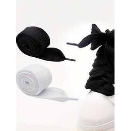 Solid Color Braided Shoelaces, Casual Simple Shoes Accessories for Women & Men, Shoes Accessories for Daily Use - Color: set1, Specification: White