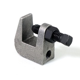 NIDAYE Top Beam Clamps, UNC 1/2" Iron Safety Rod Beam Clamp, 3/4" Jaw Opening, Beam Wall Ceiling Mount Vertical Piping Support-Clamp for Copper, PVC Tubing, 20 Packs