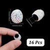 NBEADS 16 Pcs Car Tire Valve Stem Caps, Sparkling Crystal