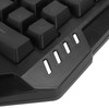 One Handed Gaming Keyboard RGB Backlight 35 Keys Ergonomic Portable