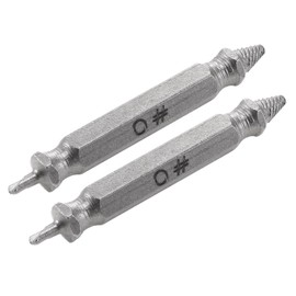 sourcing map Damaged Screw Bolt Extractor Remover 2mm to 3mm HSS High Speed Steel 2 Pcs